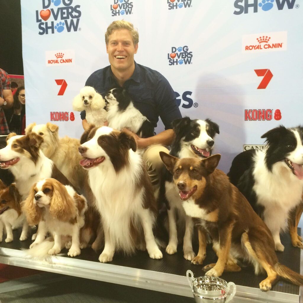 Dr Chris Brown at Sydney Dog Lovers Festival